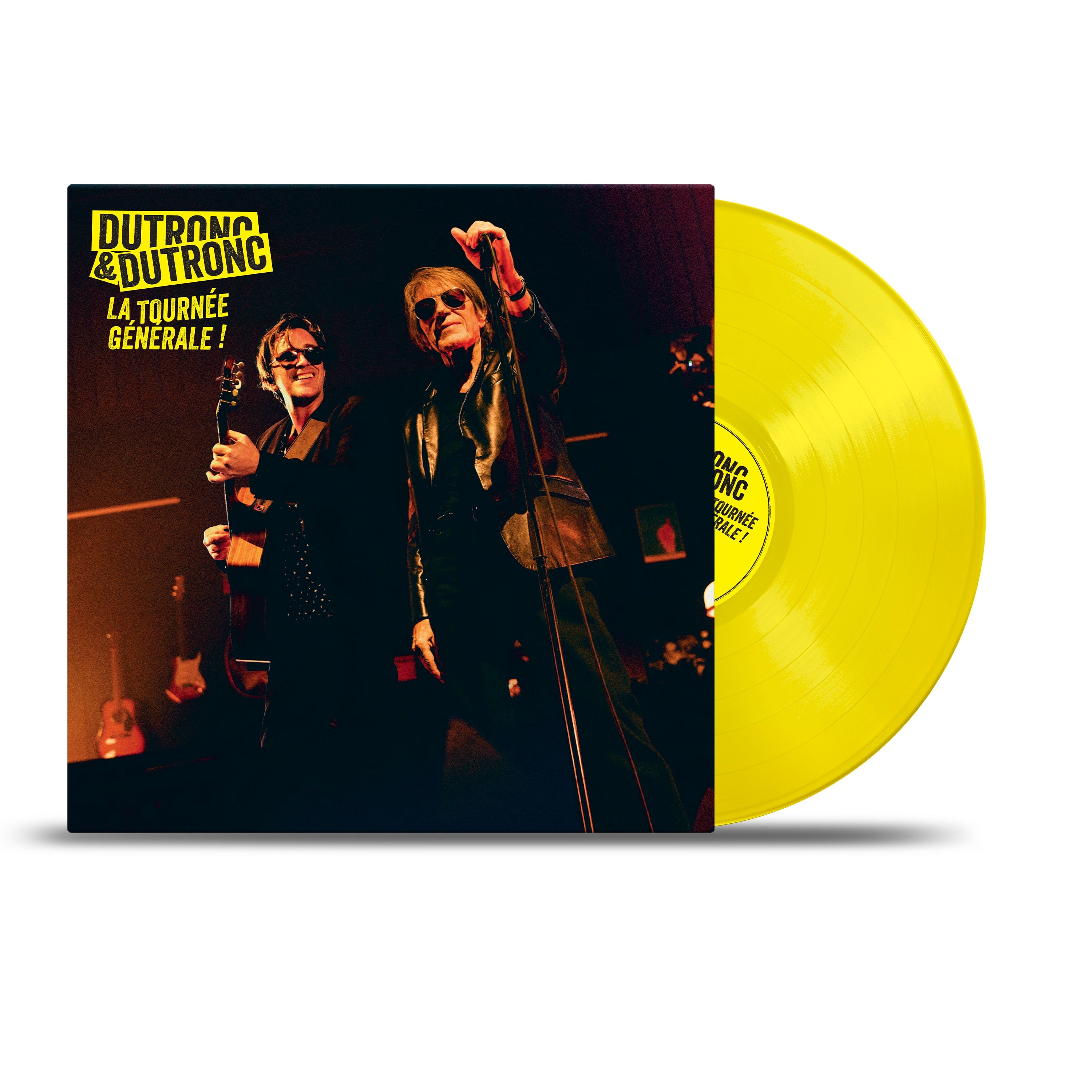 Vinyle jaune "La Tournée Générale"