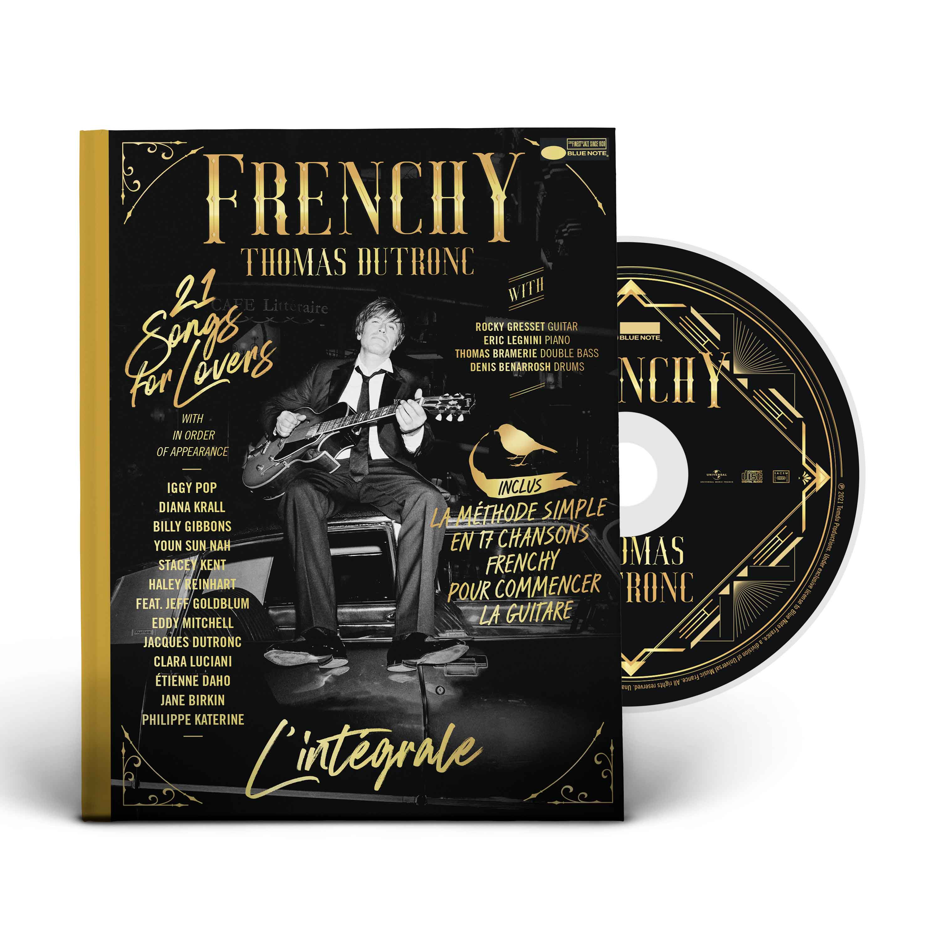 CD Deluxe et Songbook Frenchy L'intégrale – Store Thomas Dutronc