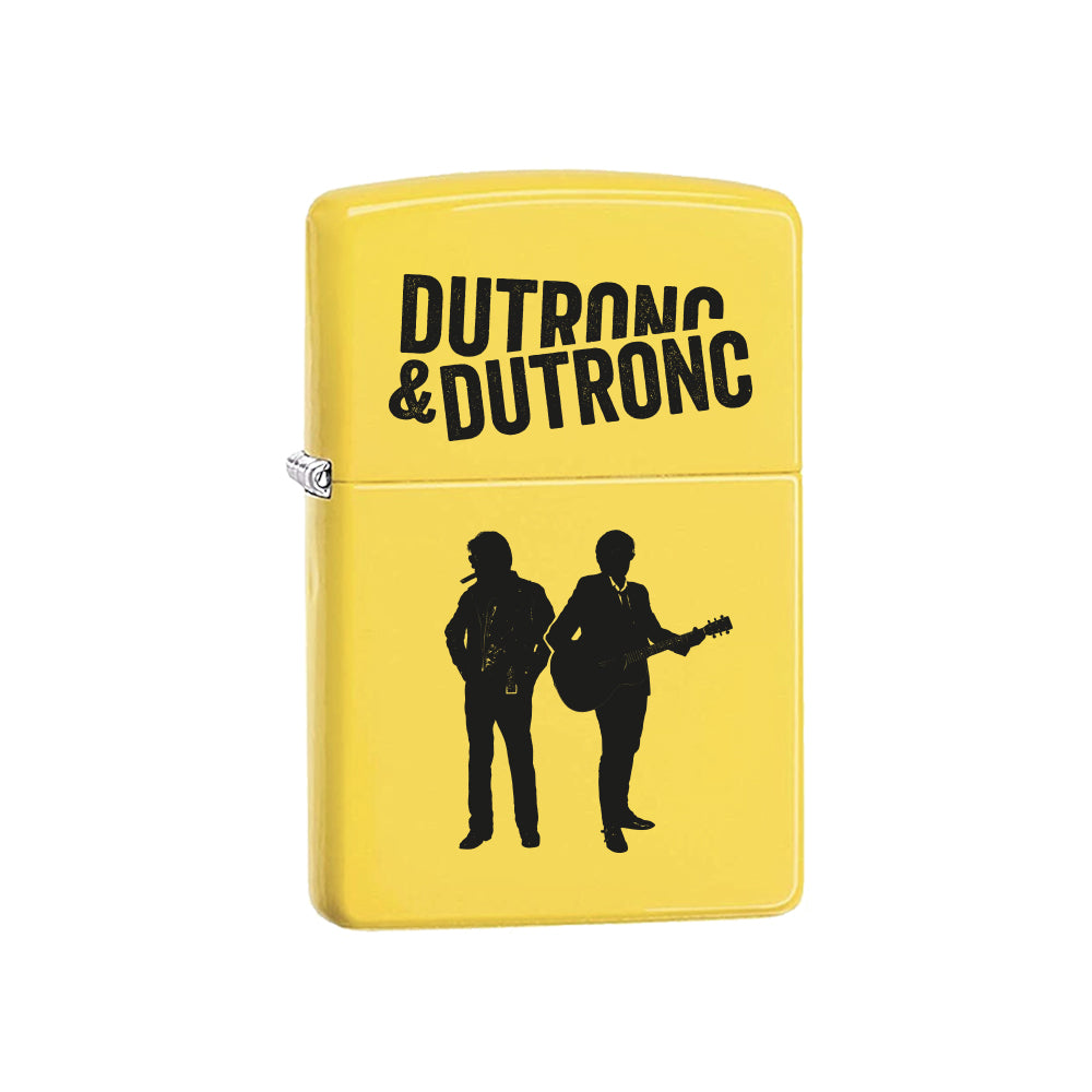 Zippo jaune Dutronc & Dutronc