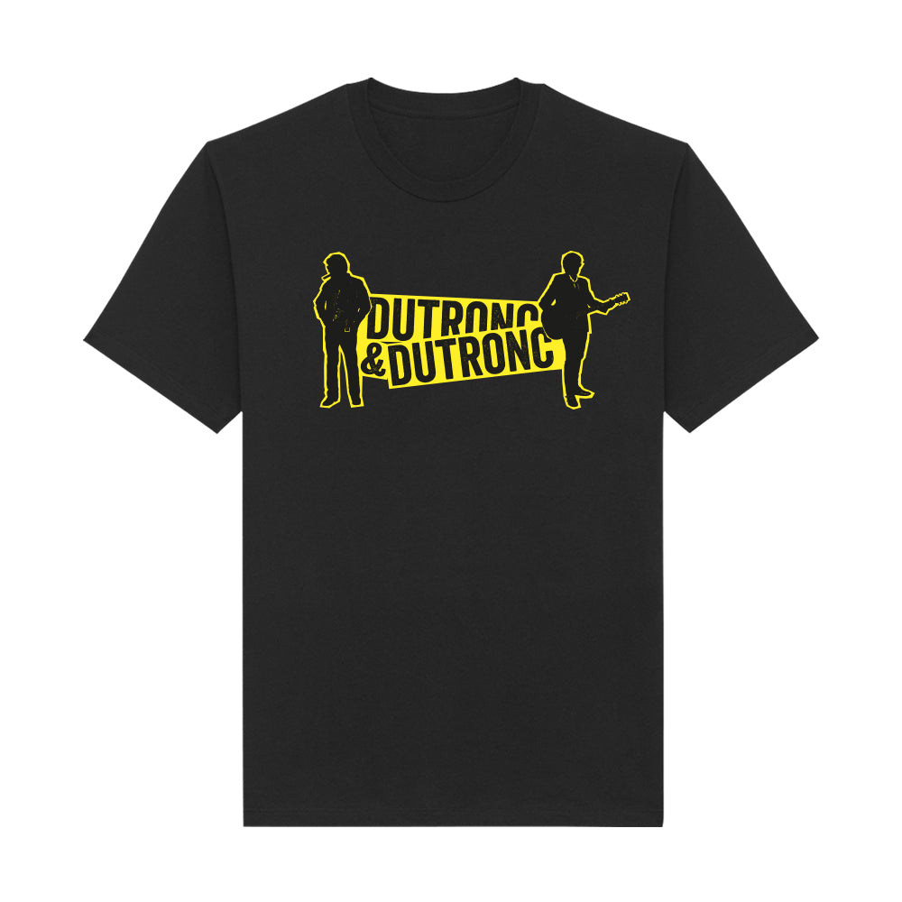 T-shirt noir Dutronc & Dutronc